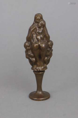 GEORG WRBA (1872-1939) Bronzefigur ¨Charitas¨