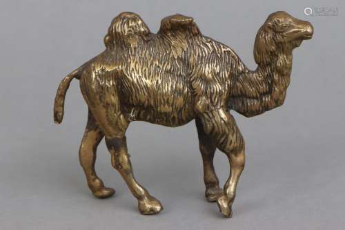 Messing-Figur eines Kamels