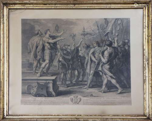 NICOLAS-HENRI TARDIEU (1674 Paris - 1749 ebenda)