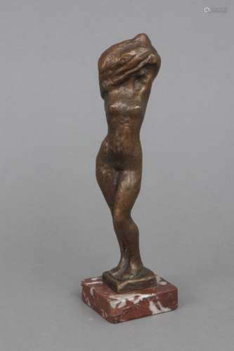 HELGE W. HÖGBOM (1910-1996) Bronzefigur ¨Weiblicher, sich en...