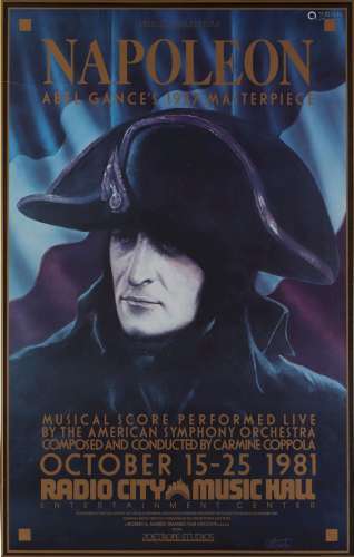 Poster ¨Napoleon¨ (Musical von FRANCIS FORD COPPOLA)