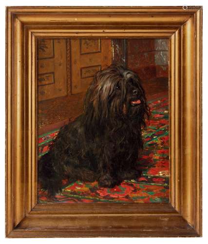 弗里德里克·兰德（1826～1901） 1865年作 犬 布面油画