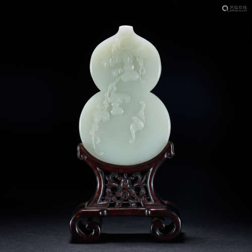 Qing Dynasty,Hetian Jade Screen