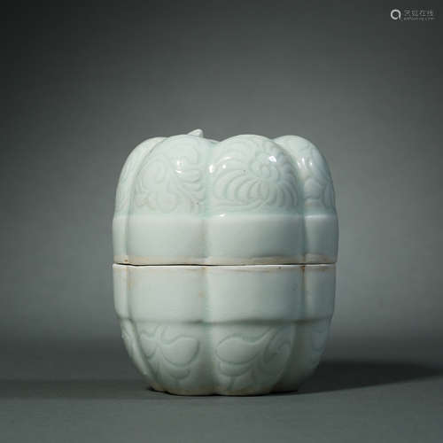 Song Dynasty,Yingqing Melon-shaped Box