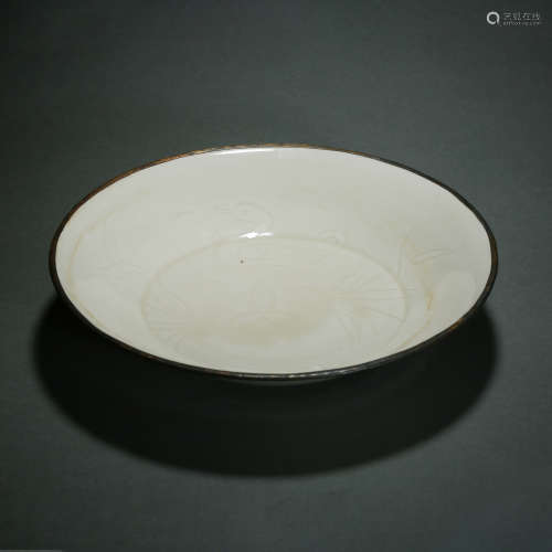 Song Dynasty,Ding Kiln Plate