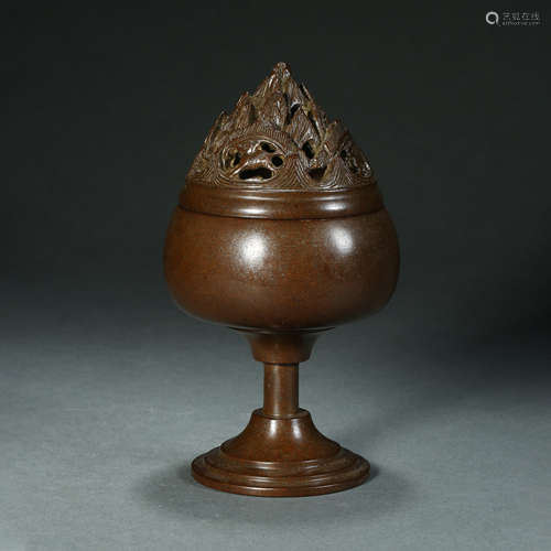 Qing Dynasty,Copper Boshan Furnace