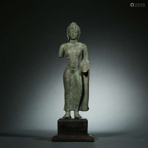 The 12th Century,Bronze Buddha Statue