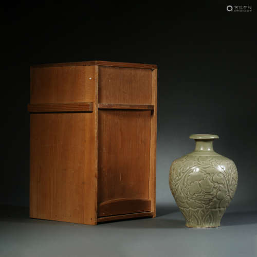 Song Dynasty,Yaozhou Kiln Prunus Vase