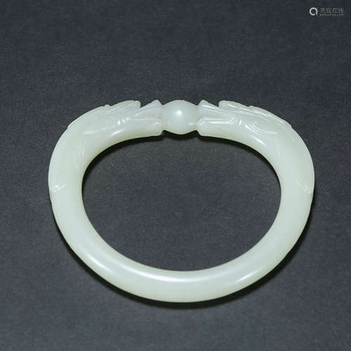 Qing Dynasty,Jade Bracelet