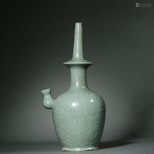 Song Dynasty,Goryeo Porcelain Neck Bottle