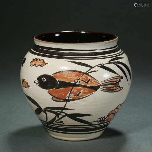 Song Dynasty,Cizhou Kiln Jar