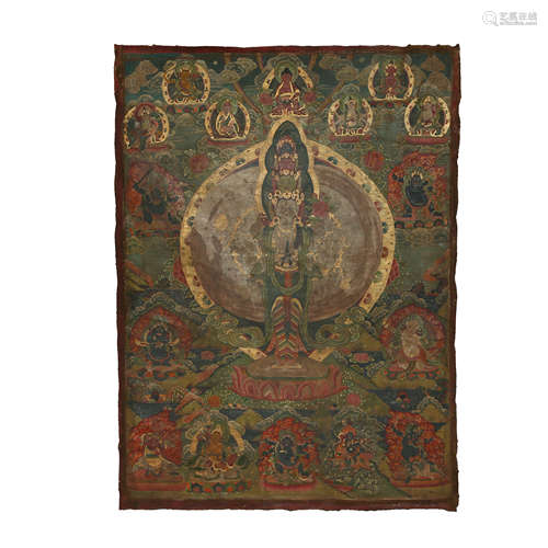 China Tibet Thangka