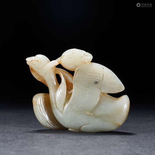 Yuan Dynasty, Hetian Jade Swan