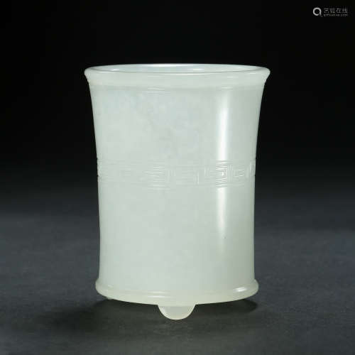 Qing Dynasty,Jade Cup