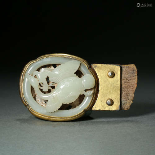 Liao Dynasty,Jade Belt Button