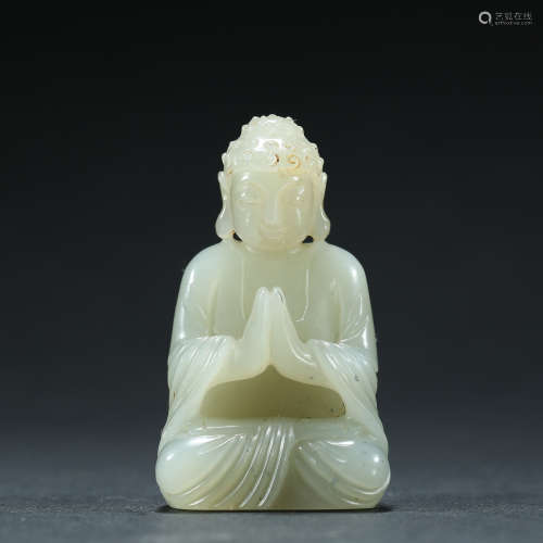 Qing Dynasty, Jade Buddha Statue