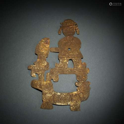 Western Zhou, Golden Jewellery
