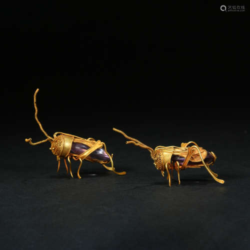Qing Dynasty, Jade Cricket
