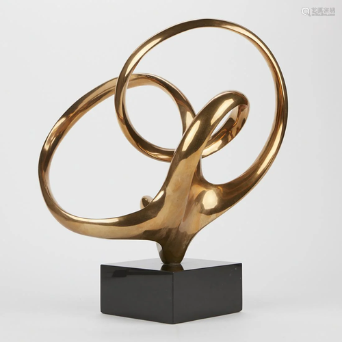 Antonio Kieff Abstract Bronze Sculpture