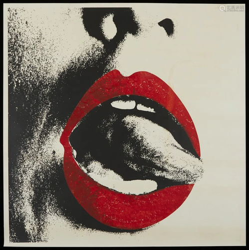 Style of Tom Wesselmann Lips Print