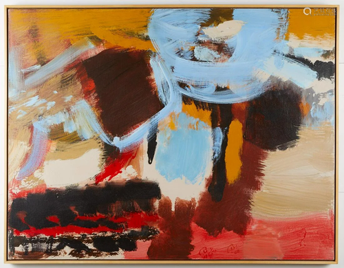 Cameron Booth Abstract Painting 1960