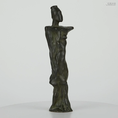 Bronze Sculpture Abstracted Form