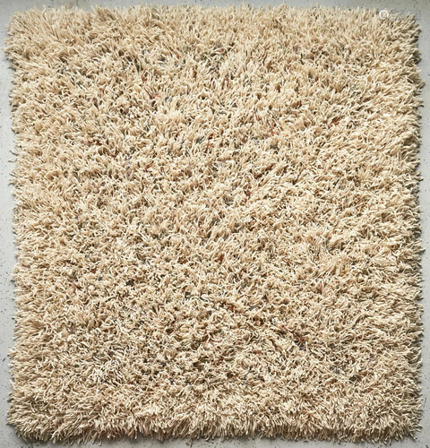 Creative Looms Linguini Wool & Suede Rug 7 x 7'