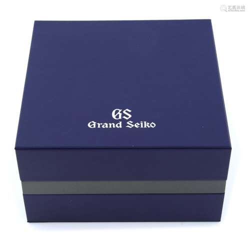 GRAND SEIKO - a group of five watch boxes, some incomplete.