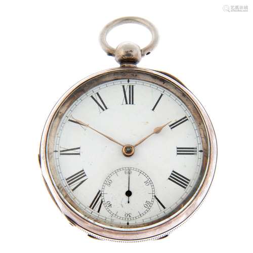 An open face pocket watch by Waltham.