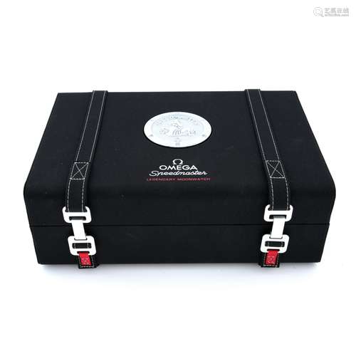 OMEGA - a group of five limited edition watch boxes, some in...