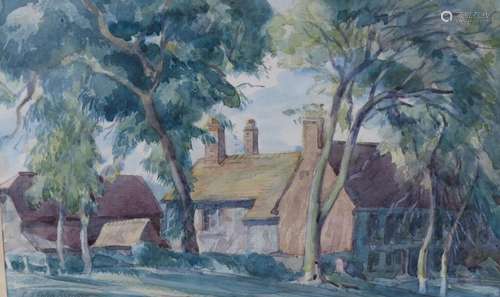 Ernest Alfred Sallis-Benney, A.R.C.A, (1894-1966), watercolo...