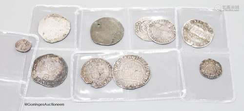 British hammered coinage -To include a Commonwealth penny 16...