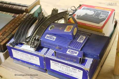 A Hornby Dublo collection including two boxed passenger sets