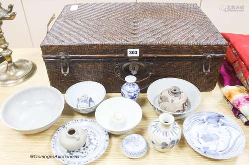 A collection of Chinese and Annamese shipwreck ceramics, Son...