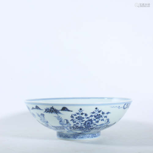 Ming Dynasty blue and white bowl