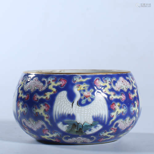 Pastel bowl in Qing Dynasty