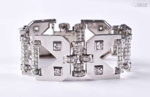 aussergewöhnliches Designer Armband um 1935/40