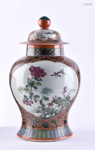 Deckelvase China Qing-Periode