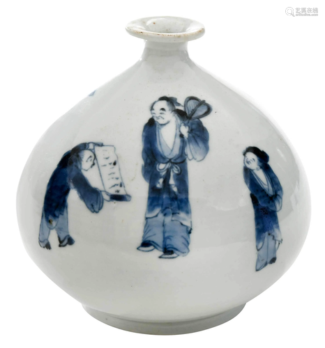 Chinese Blue and White Porcelain Vase