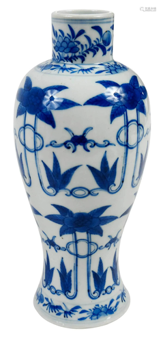 Chinese Blue and White Porcelain Vase