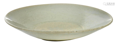 Chinese Celadon Glazed 'Fish' Bowl