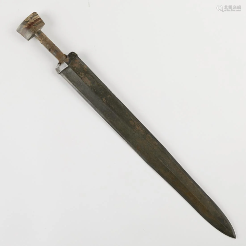 Chinese Warring States Bronze Sword 20 1/2