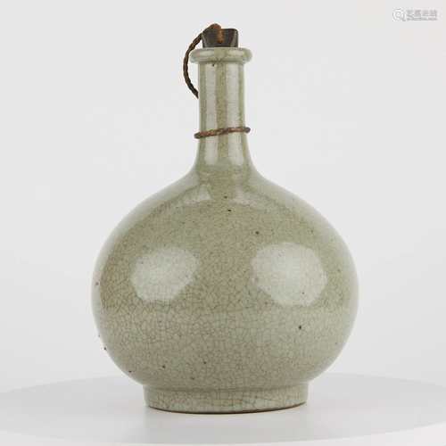 Korean Stoppered Bottle Vase