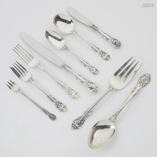 Gorham King Edward Sterling Flatware Set