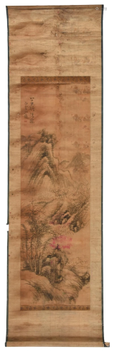 Chinese School Scroll Painting