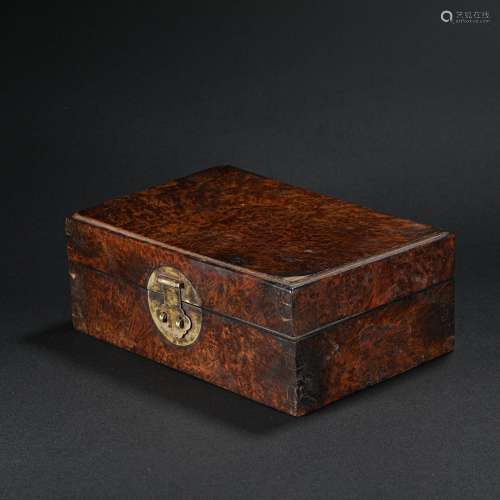 清代櫻木盒