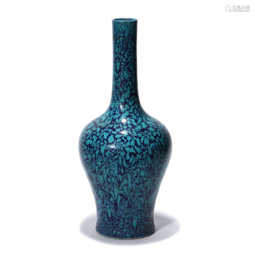 A Lujun Glaze Porcelain Flask