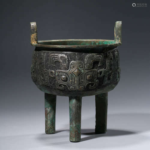 A Three-legged Bronze Vessel