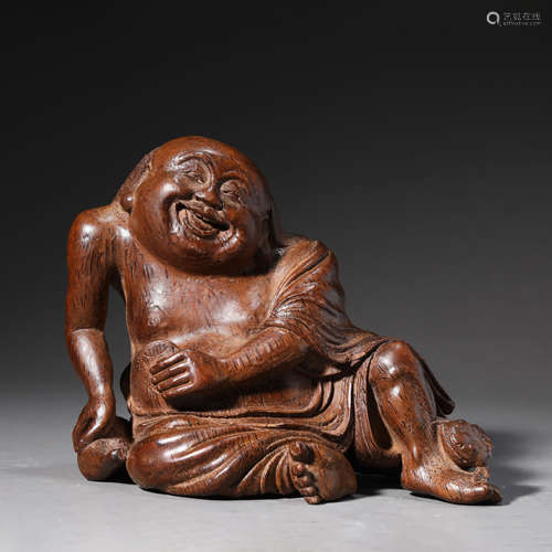 A Bamboo Carved Figure Ornament