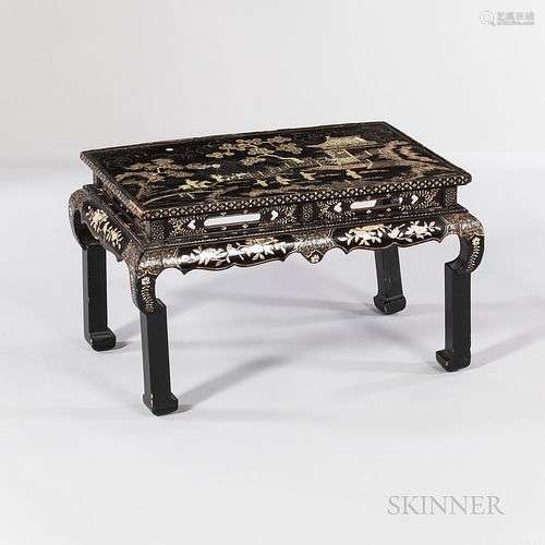 Mother-of-pearl-inlaid Kang Table